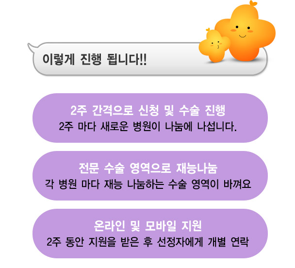 이렇게 진행 됩니다.